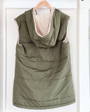 Tunic Length Puffy Vest