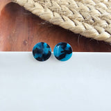 Sophie Studs - Blue Tortoise
