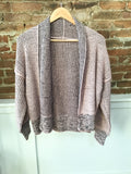 Blossom Plaid Cardigan Sweater