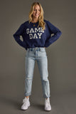 Navy Game Day Sweater