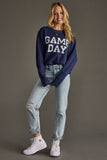 Navy Game Day Sweater