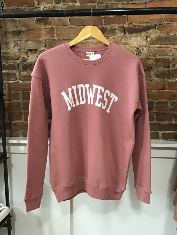 Midwest Sweatshirt, Preppy Crewneck, Preppy Pfp, Minnesota, Illinois,  Michigan, Iowa, Midwestern Varsity Sweater, Heartland, Midwesterner -   Norway