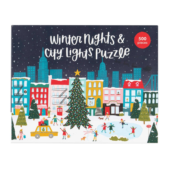 Winter Nights & City Lights Puzzle