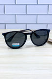 Kelsea - Onyx / Gold /Smoke Polarized Lens