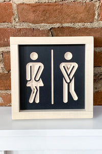 It's the Bathroom Sign by Tiffany & Weller
